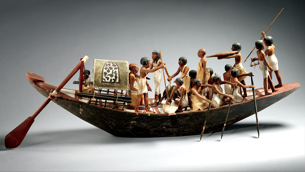 古埃及船模型尾部的转向桨.jpg