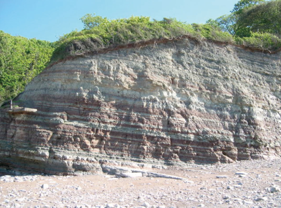 地底岩层图片